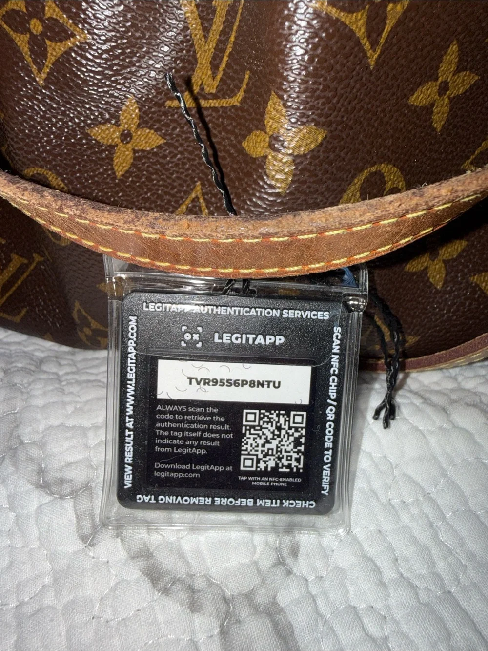Louis Vuitton Palermo PM-COA included.